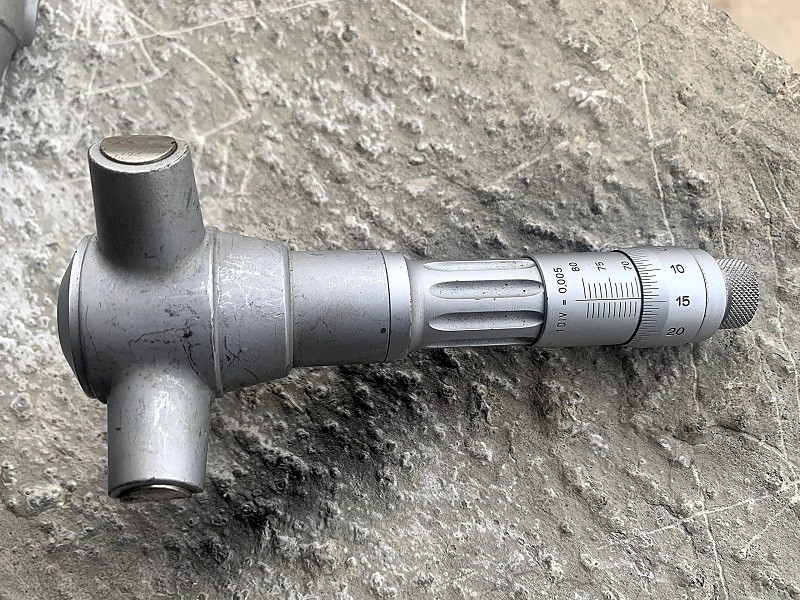 TESA Three-Point Internal Micrometer 70–80 mm – Swiss-Made