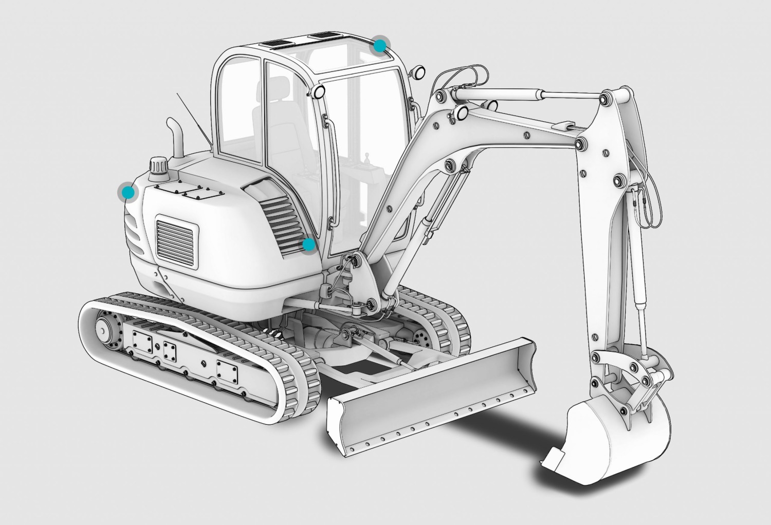 EARTH MOVING & INDUSTRIAL MACHINE