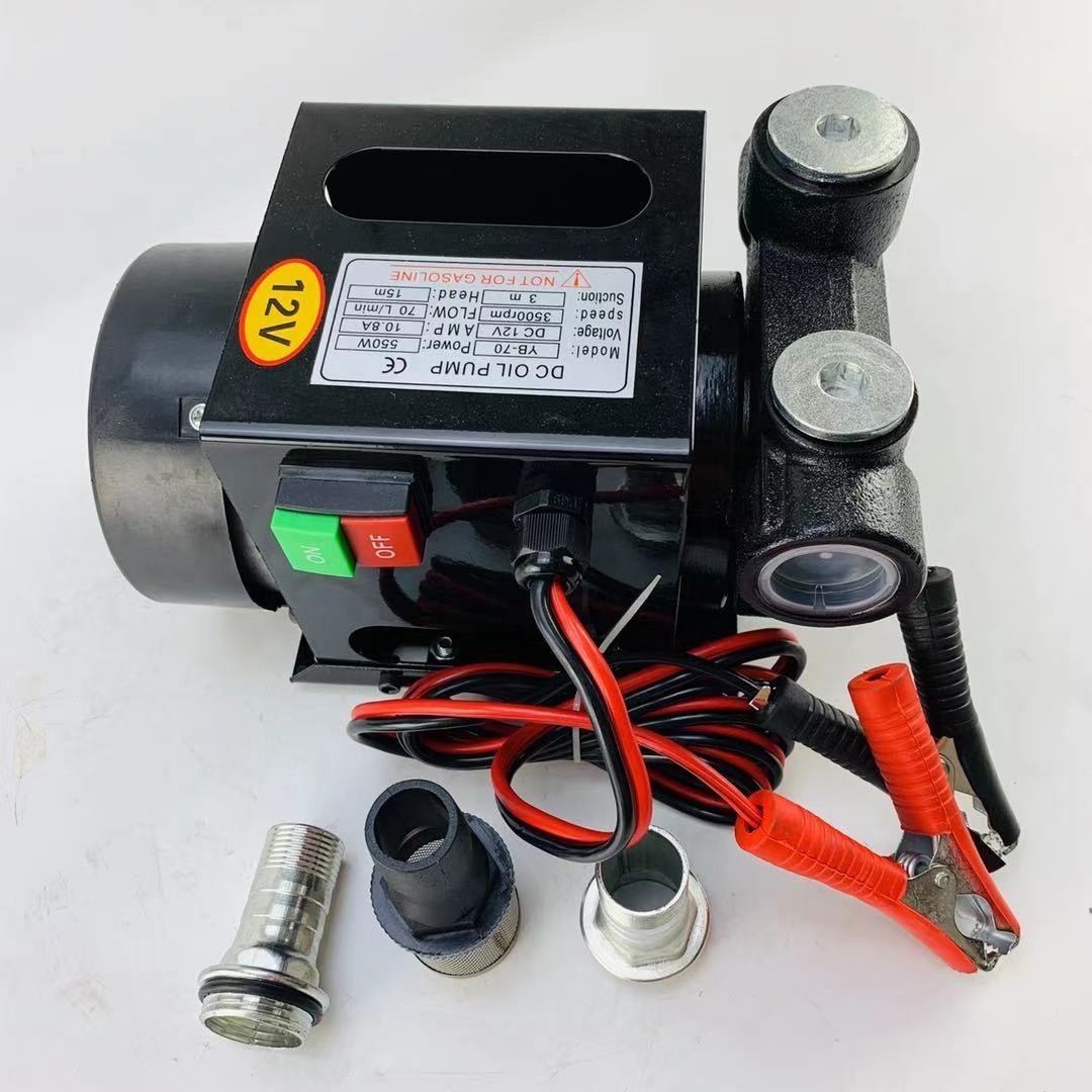 DC Oil Pump 70L/Min - 12v