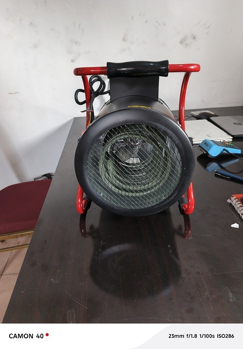3kw Fan Heater for Industry, Home or Poultry Use