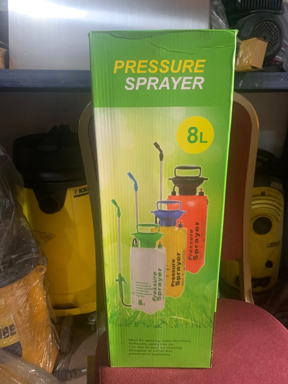 8-Litre Knapsack Pressure Sprayer
